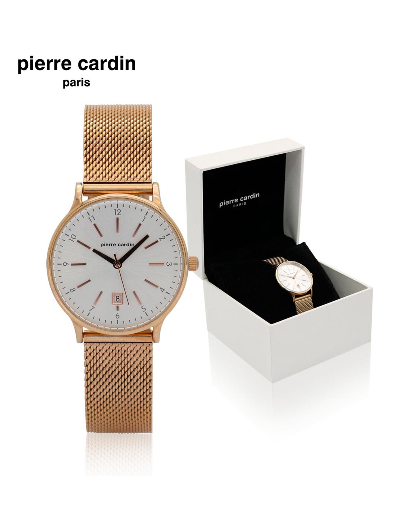 Pierre cardin gift outlet set watch